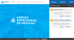 Desktop Screenshot of coparmex.com